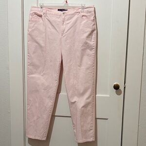 Gloria Vanderbilt Light Pink Straight Leg